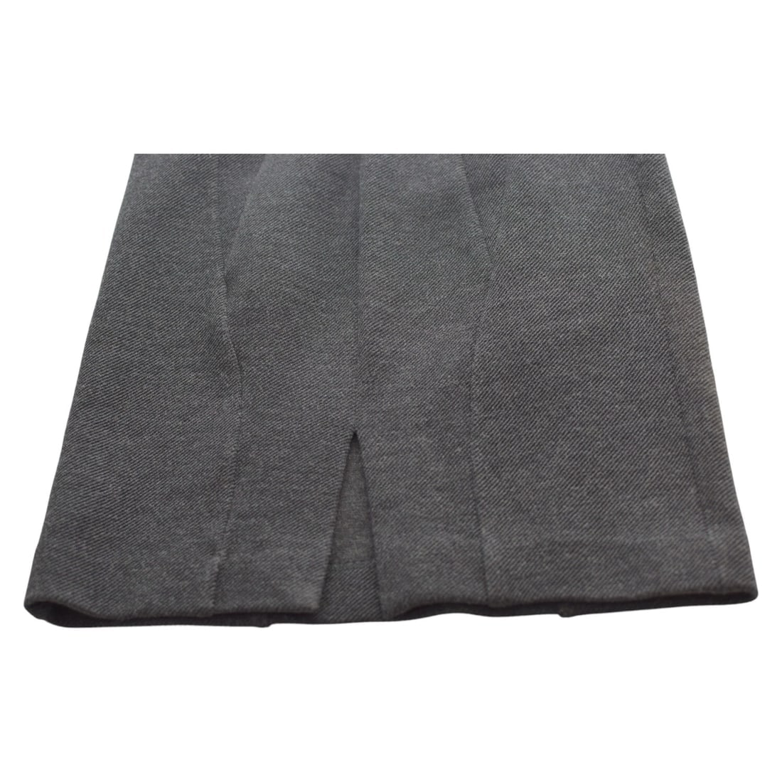 Class Roberto Cavalli Anthracite Gray Wool Long Sleeve Knee Origami Dress sz 44 - 11