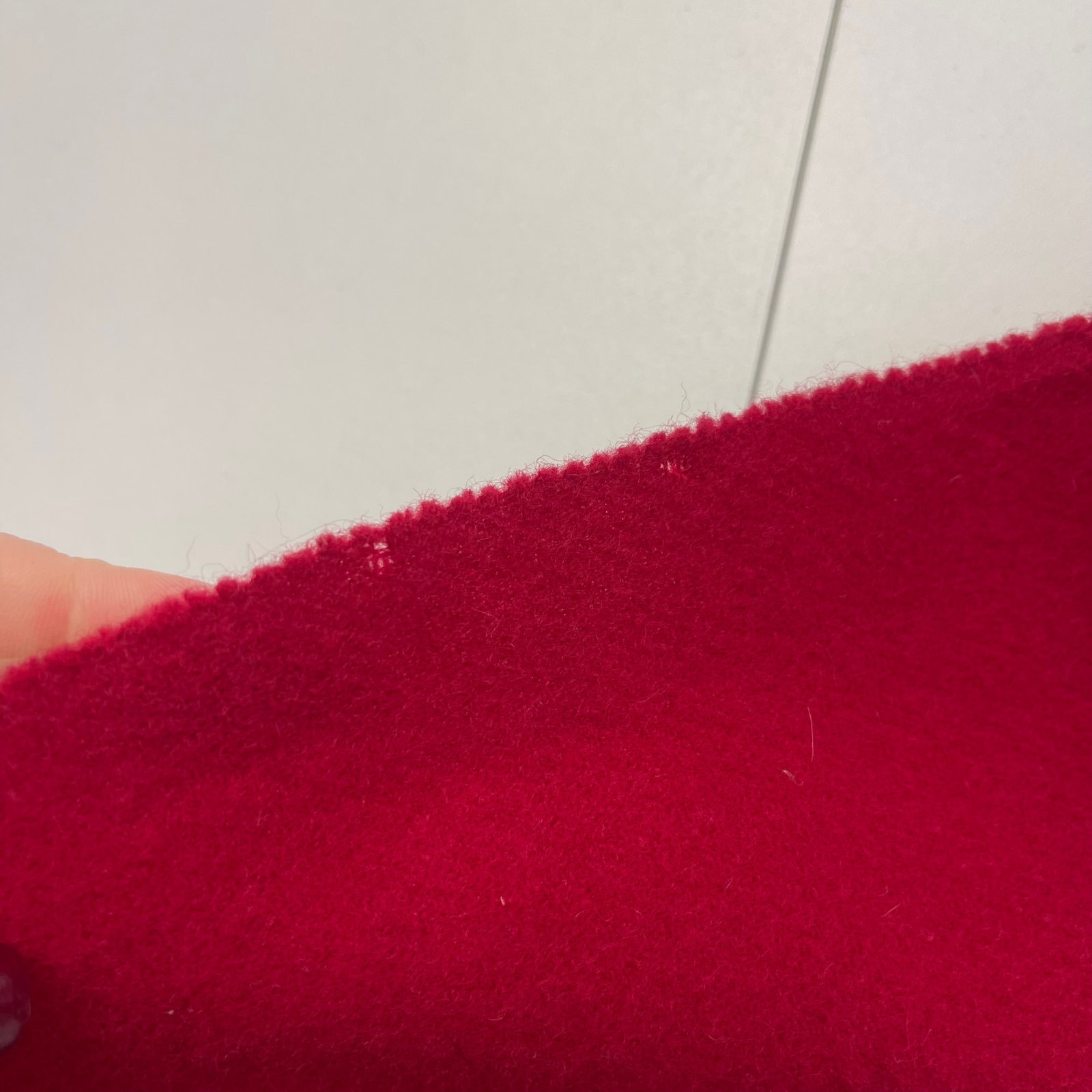 Polo Ralph Lauren Red 100% Wool Scarf - 5