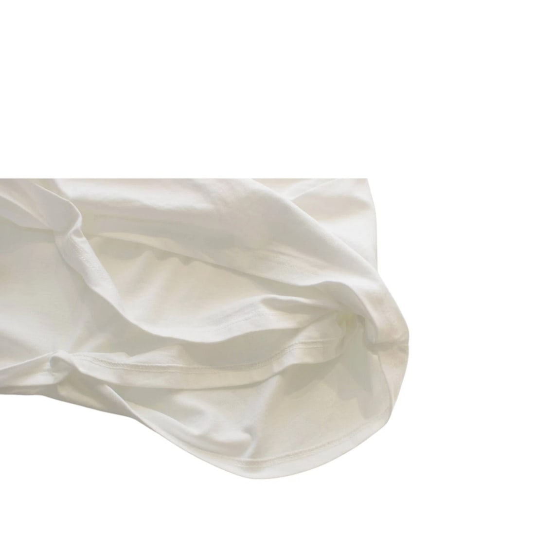3.1 Phillip Lim White Cotton Draped Side Sleeveless Tank Top size S - 7