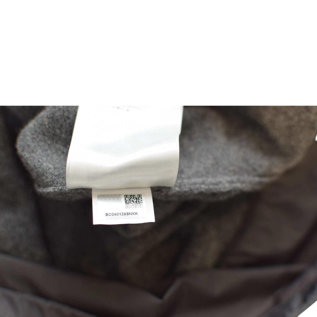MONCLER Gray Virgin Wool Knit Long Sleeve Hooded top size S - 5