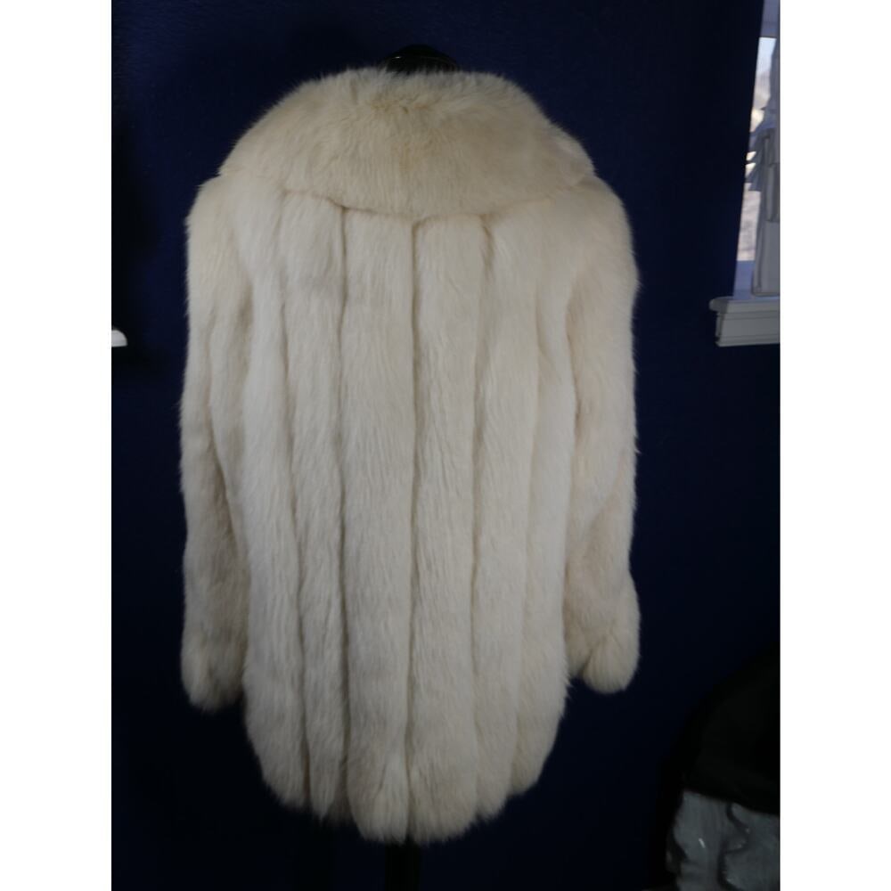 Gorgeous Pearl Fox Fur Coat Jacket Great for Wedding! - 3