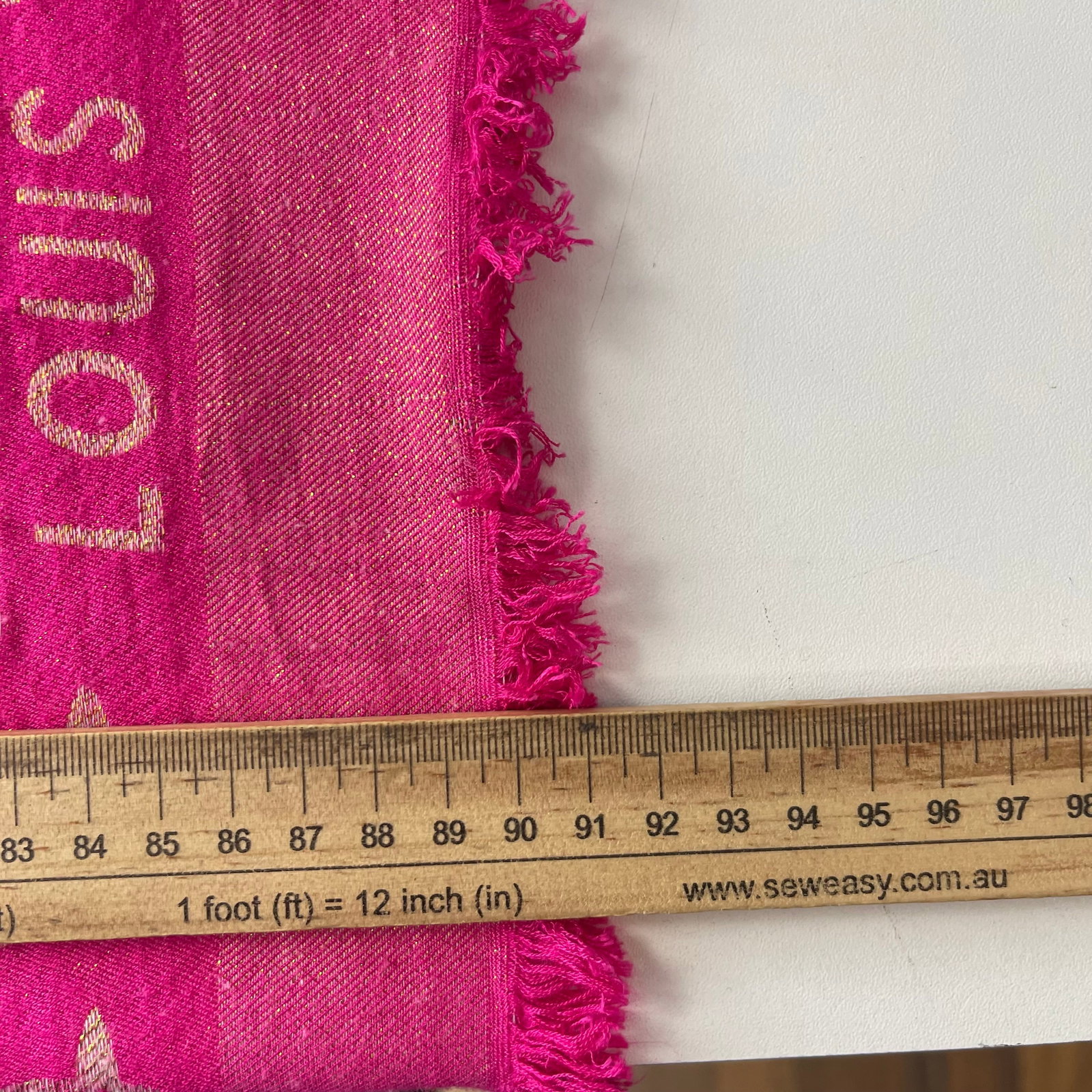 Louis Vuitton Pink Reversible Silk Wool Scarf - 9