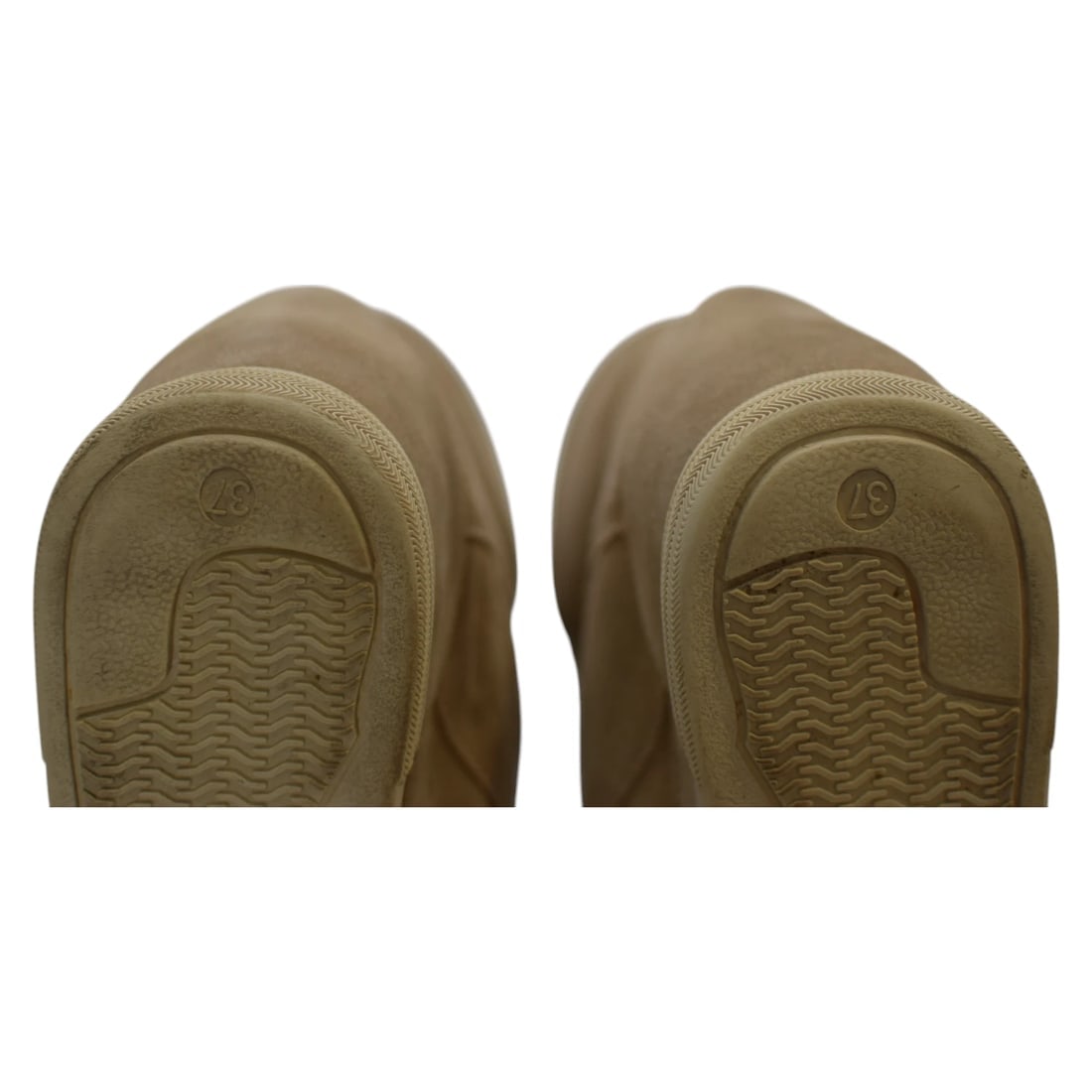 Marc Jacobs Beige Suede High-Top Sneakers Wedge Trainers Shoes size 37 - 7