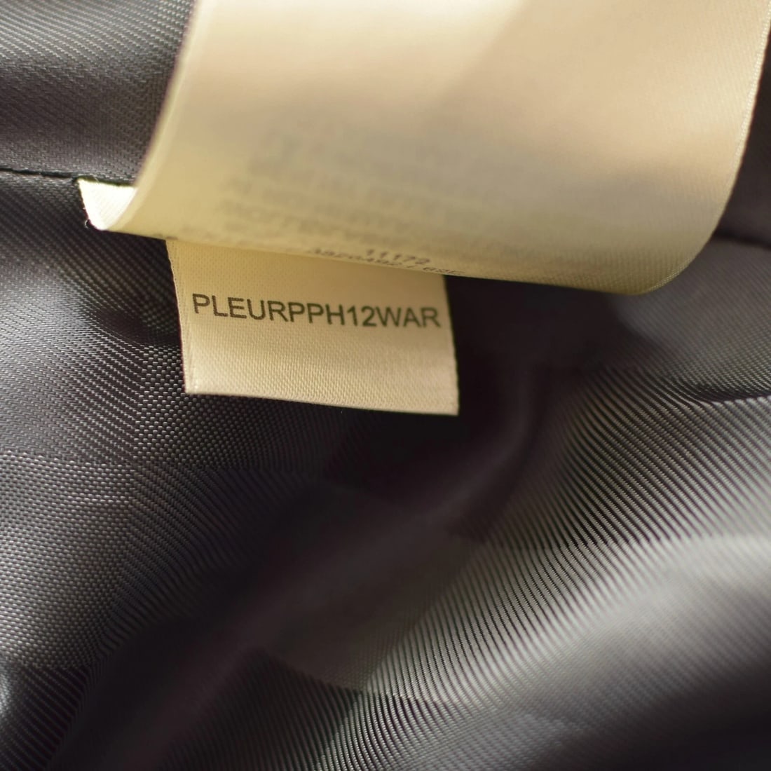 Burberry Gray black virgin wool & cashmere blend coat with black fur US 6, IT 40 - 5