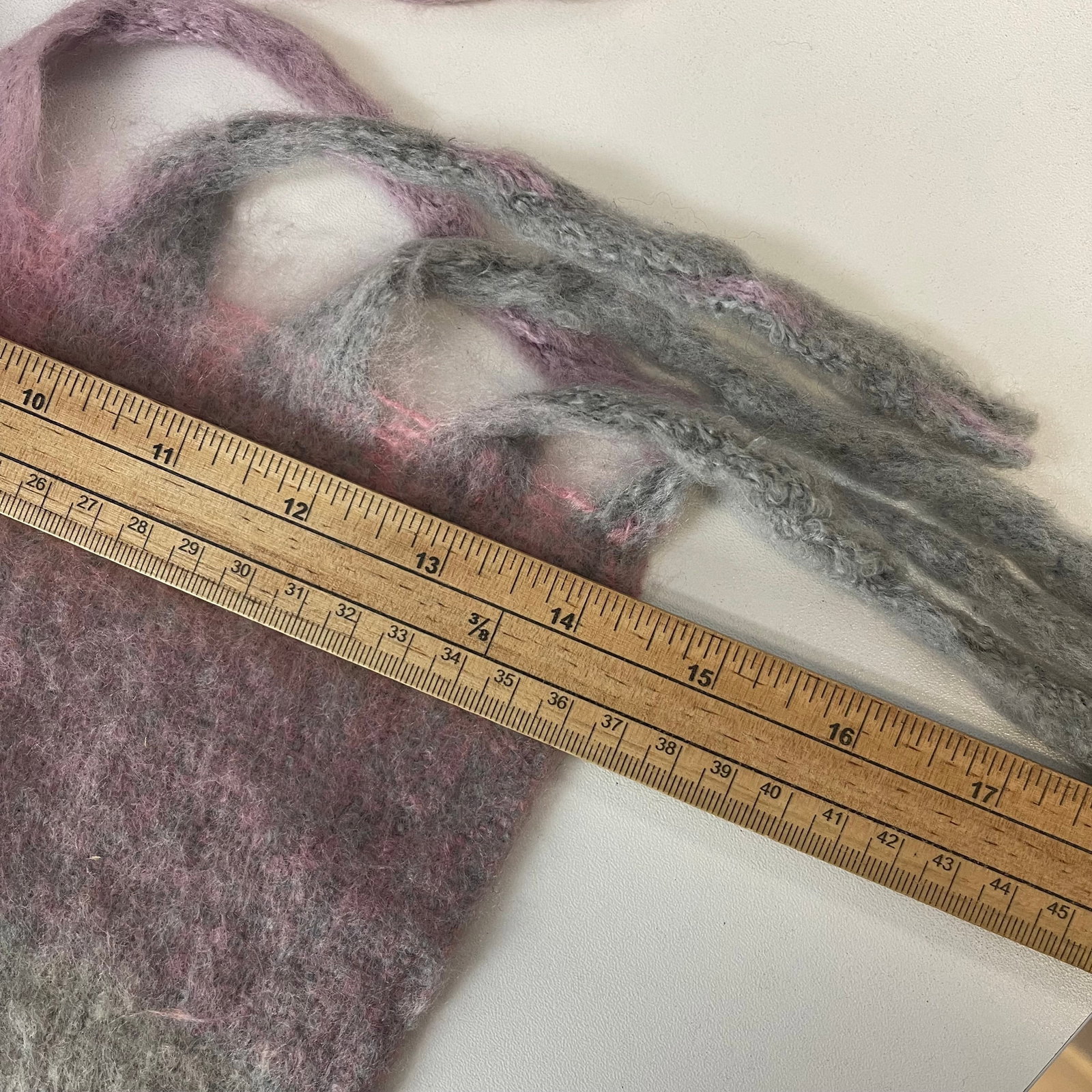 Acne Studios Colored Block 80% Wool Scarf - 9