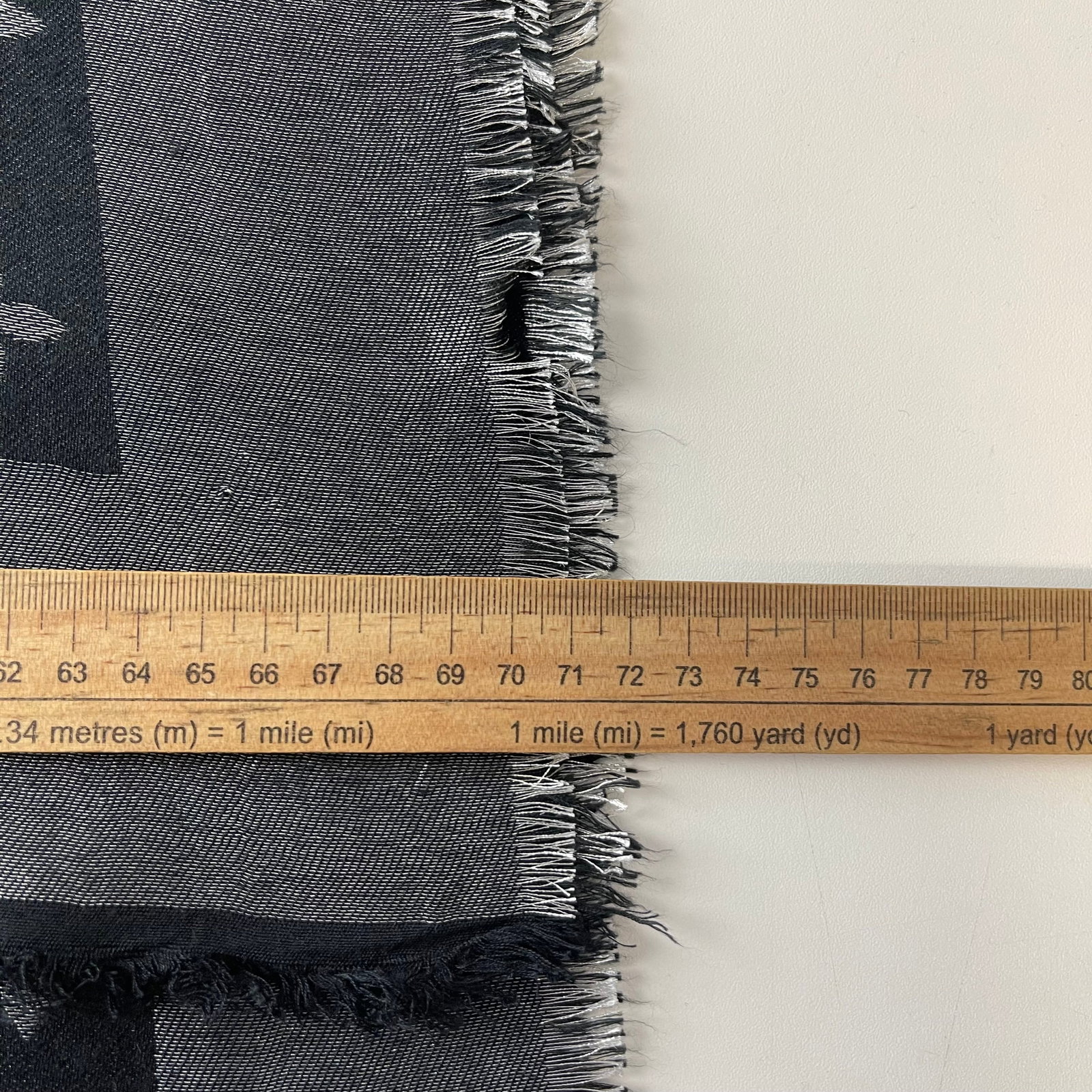 Louis Vuitton Black Reversible Silk Wool Scarf - 7