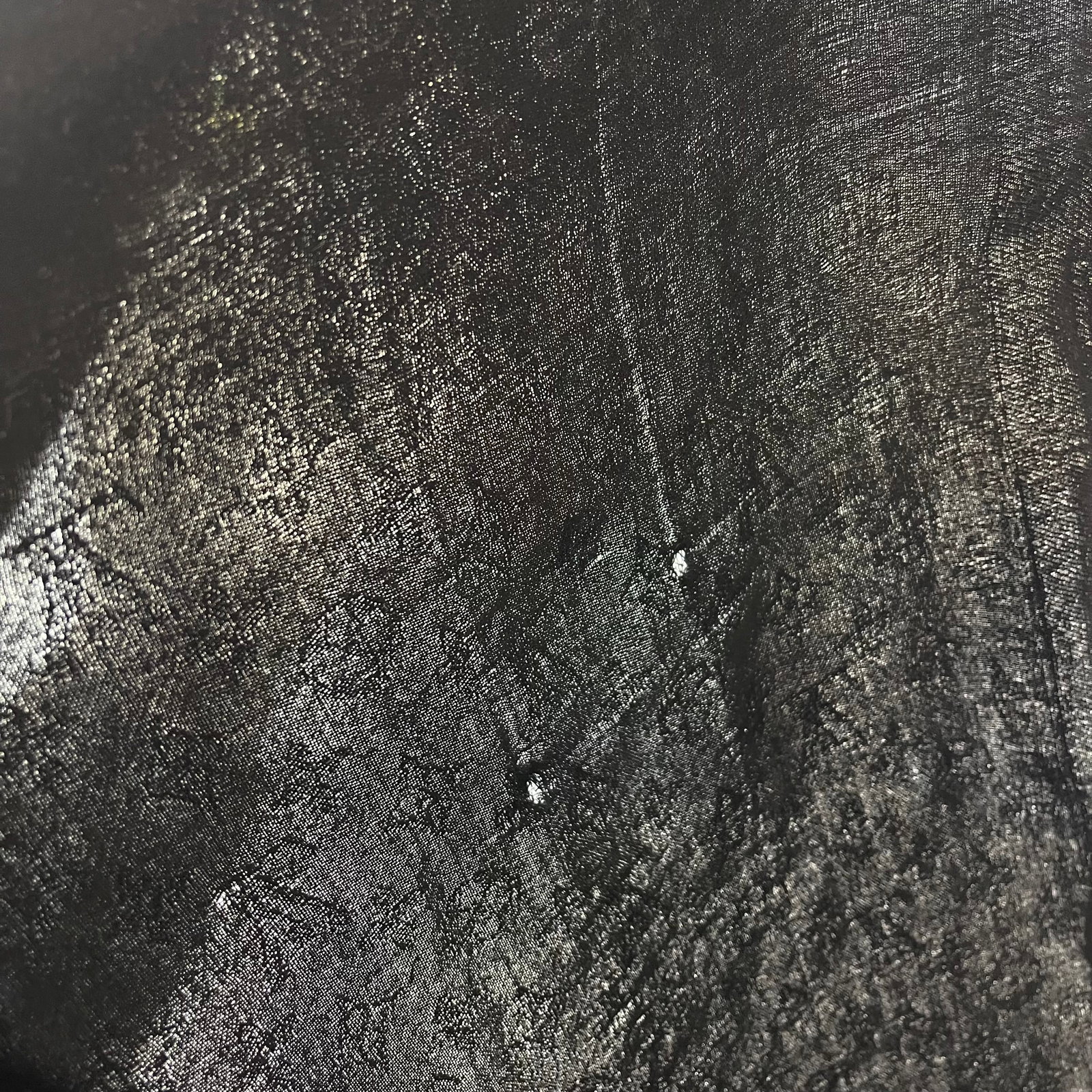 Louis Vuitton Black Monogram Silk Wool Scarf - 7