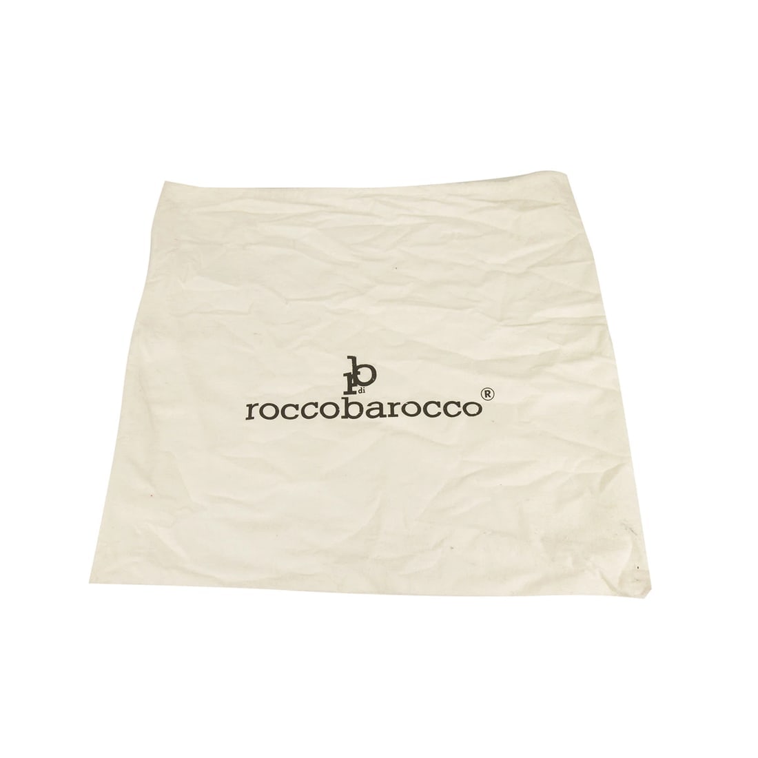 RoccoBarocco Black Signature Logo canvas shoulder bag Hobo Handbag - 10