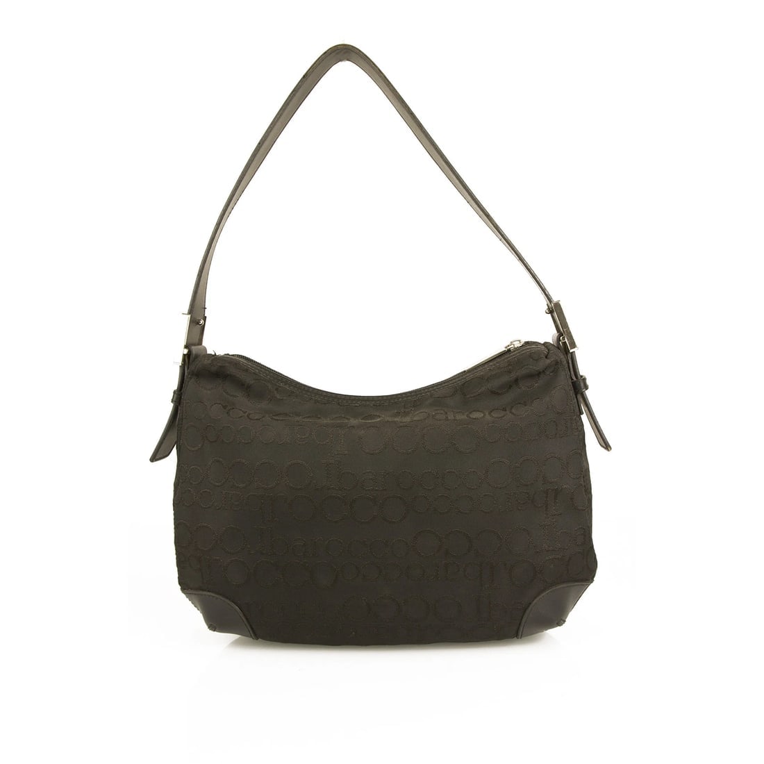 RoccoBarocco Black Signature Logo canvas shoulder bag Hobo Handbag: Title: RoccoBarocco Black Signature Logo canvas shoulder bag Hobo Handbag Description:RoccoBarocco Black Signature Logo canvas shoulder bag Hobo Handbag RoccoBarocco Black Signature Logo canvas