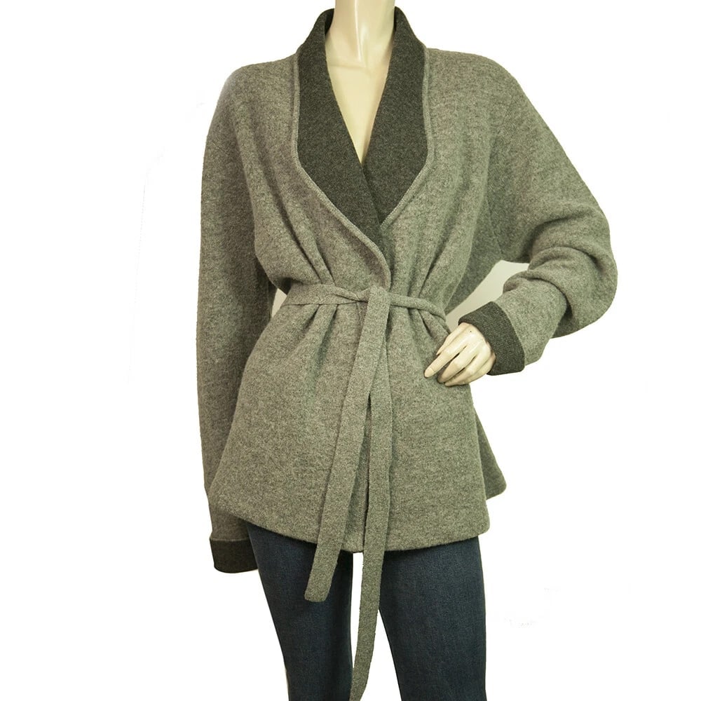 Laura Ashley Gray Wool Knit Open Front Belted Cardigan Cardi size UK 20: Title: Laura Ashley Gray Wool Knit Open Front Belted Cardigan Cardi size UK 20 Description:Laura Ashley Gray Wool Knit Open Front Belted Cardigan Cardi size UK 20 Comfortable, elegant and easy to