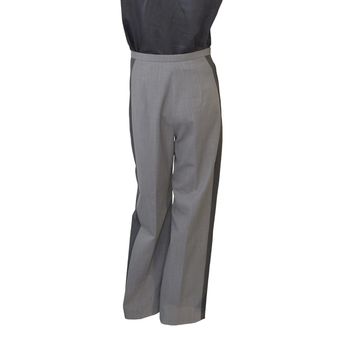 Patrizia Pepe Grey Virgin Wool Blazer & Pants Suit – Italian Designer, Size 44 - 13