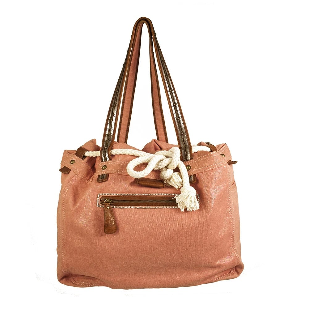 Juicy Couture Shiny Pink Canvas Rope Large Shoulder bag Summer Beach Tote: Title: Juicy Couture Shiny Pink Canvas Rope Large Shoulder bag Summer Beach Tote Description:Fresco Towels USA Multicolor Floral Terry Towel Shoulder bag Summer Beach Tote Juicy Couture Shiny Pink
