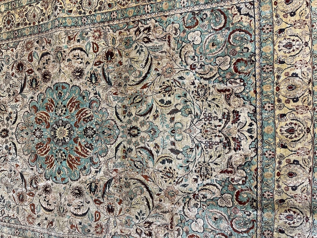 Hand Knottewd Hereke Rug -3.10x6 FT - 2