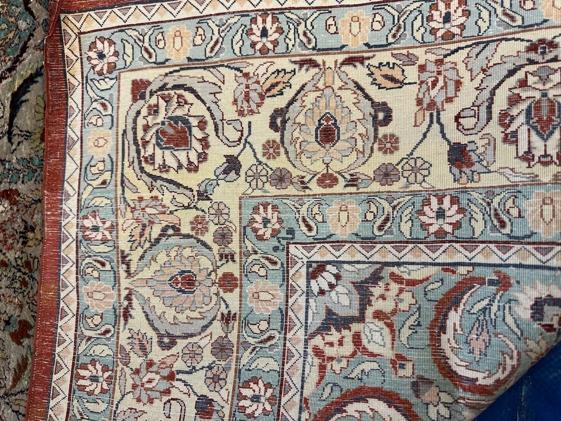 Hand Knottewd Hereke Rug -3.10x6 FT - 4