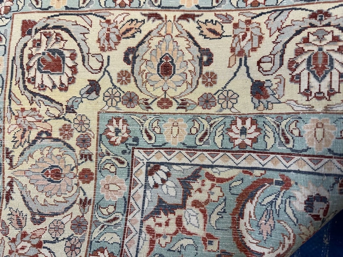 Hand Knottewd Hereke Rug -3.10x6 FT - 5