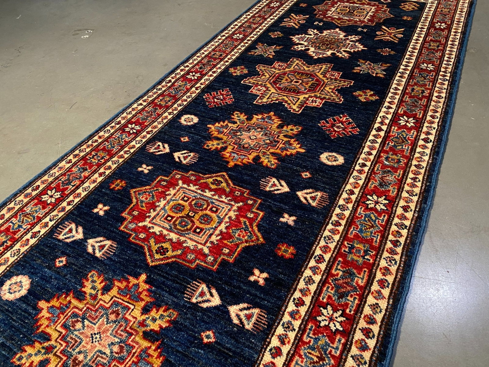 EXQUISITE FINE SUPER KAZAK RUNNER 2.6x8.9 - 5