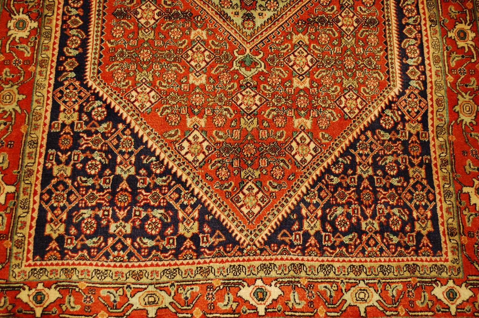Persian BIJAR RUG 4'x5'4" - 6