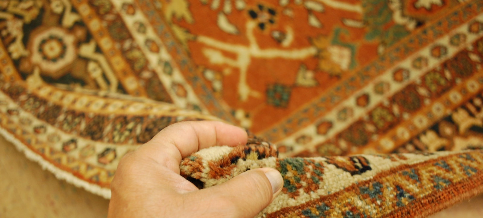 Persian SOULTAN ABBAD MAHAL RUG 9'2"x12'2" - 10