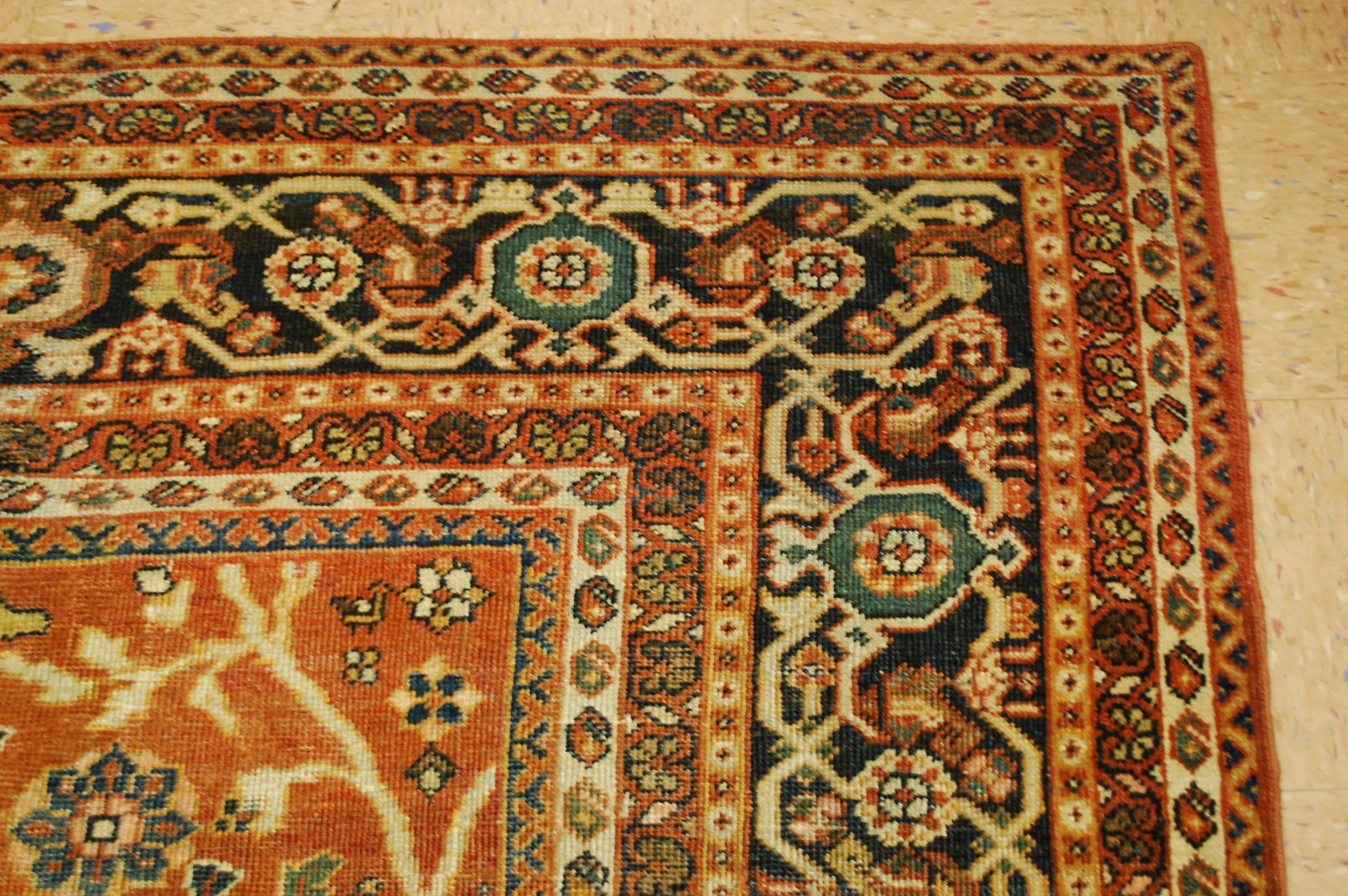 Persian SOULTAN ABBAD MAHAL RUG 9'2"x12'2" - 3