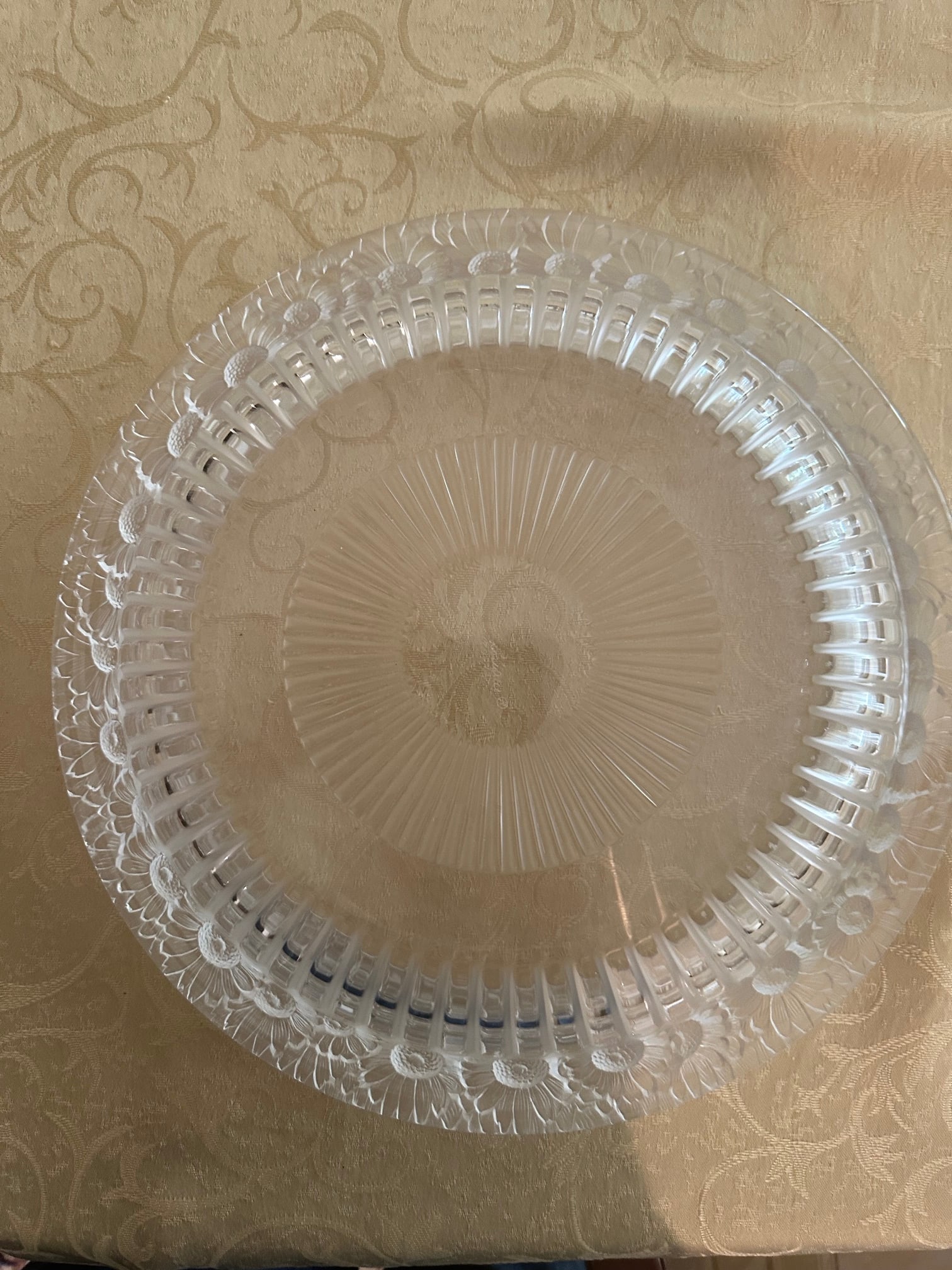 Lalique_Lalique Marguerites Bowl, post-1945 13 inch - 7