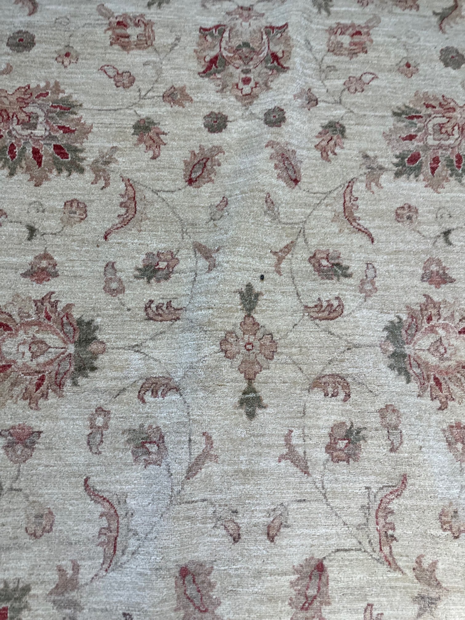 Hand Knotted Oushak-10.6x7.10 - 3
