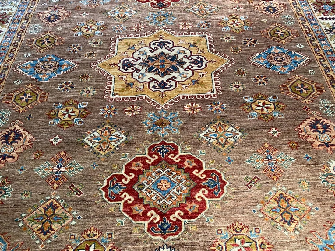 EXQUISITE FINE SUPER KAZAK RUG 8'.5"x10'.3" - 3