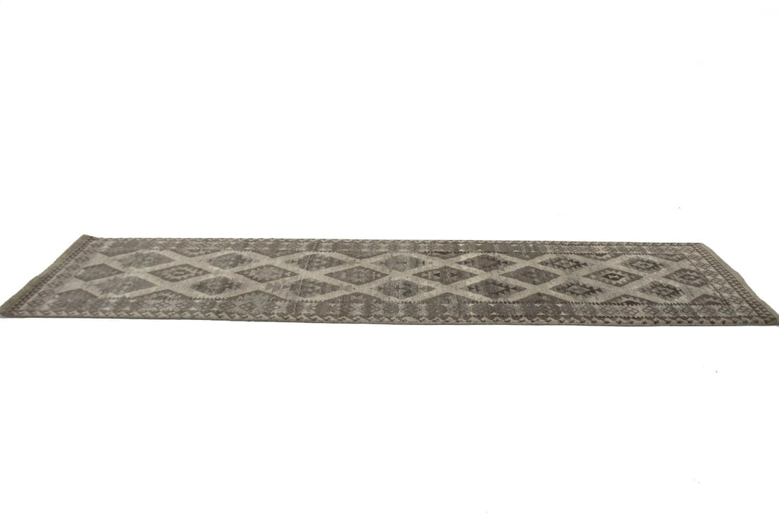 Multicolored Modern 3X10 Indo-Gabbeh Oriental Runner Rug - 5