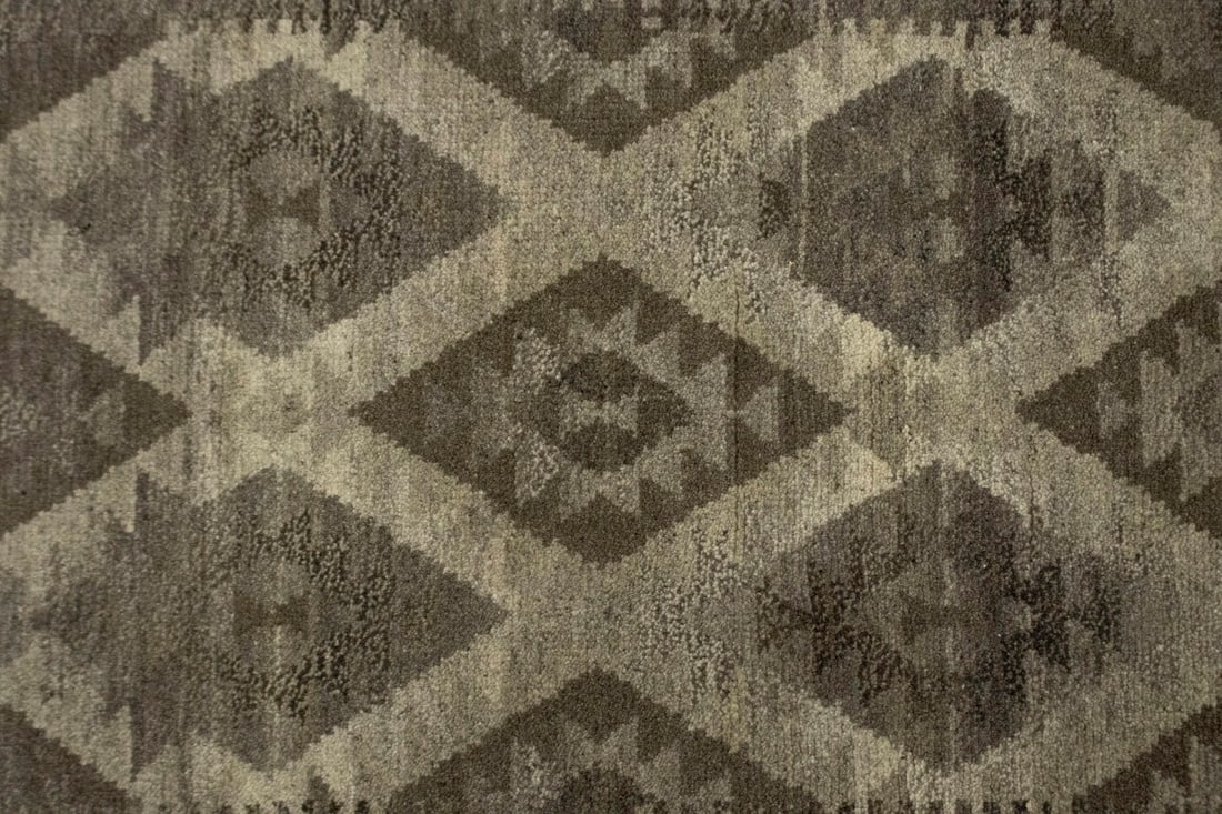 Multicolored Modern 3X10 Indo-Gabbeh Oriental Runner Rug - 6