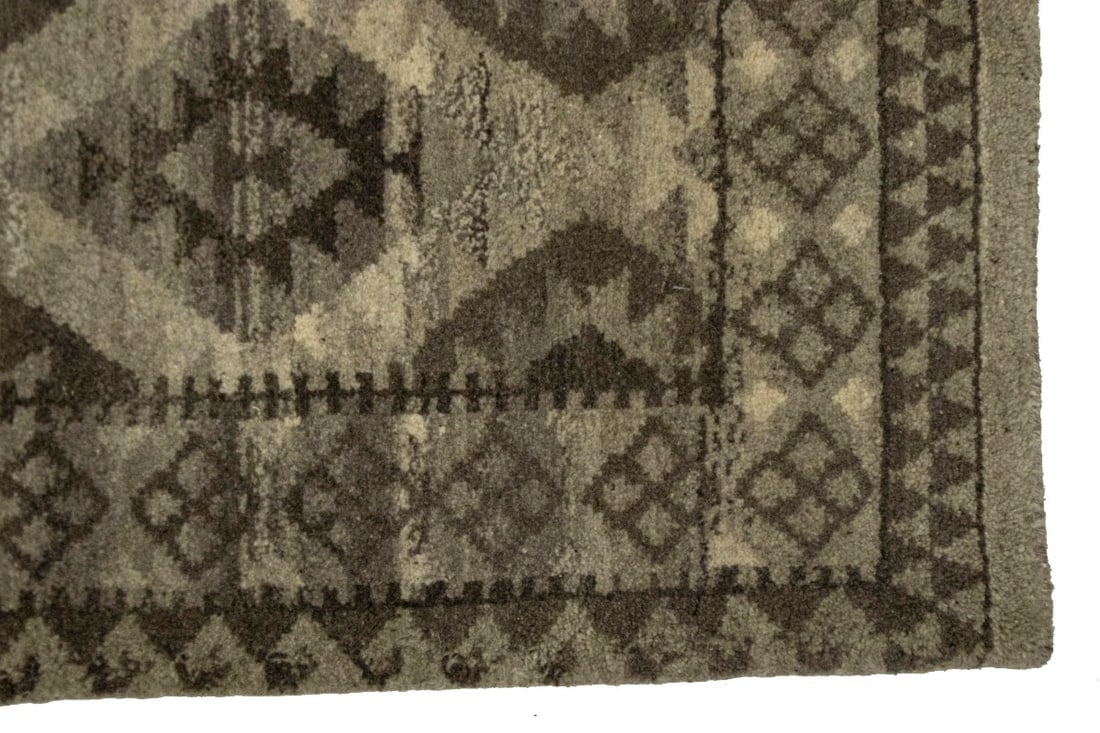 Multicolored Modern 3X10 Indo-Gabbeh Oriental Runner Rug - 8