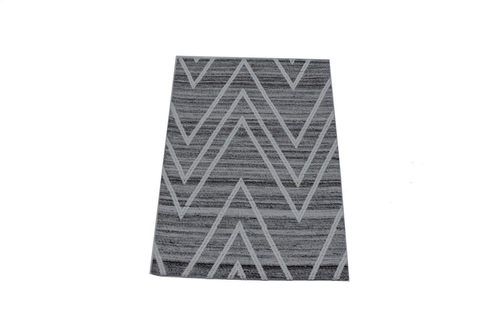 Multicolored Geometric 2X3 Hand-Tufted Modern Rug - 3