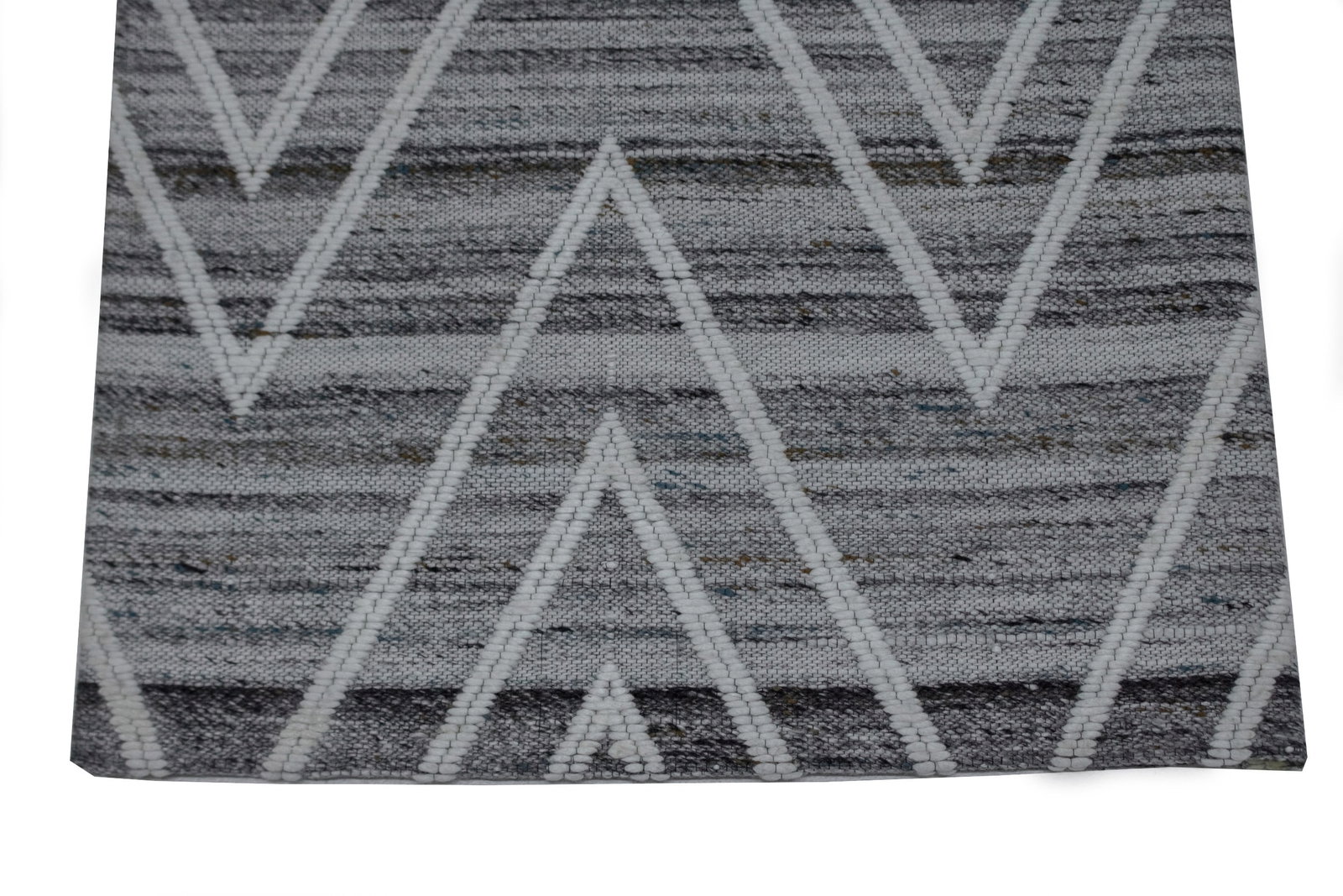 Multicolored Geometric 2X3 Hand-Tufted Modern Rug - 8
