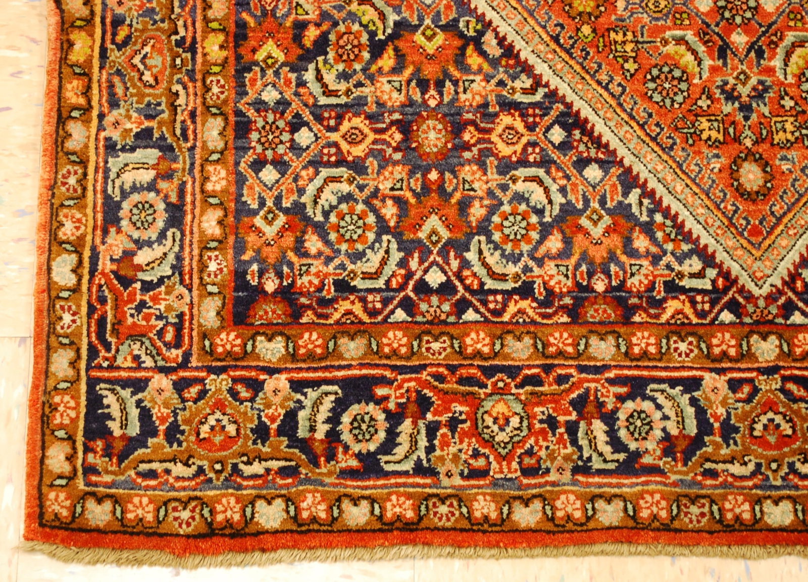 Persian BIJAR RUG 3'10" x 5'8" - 3