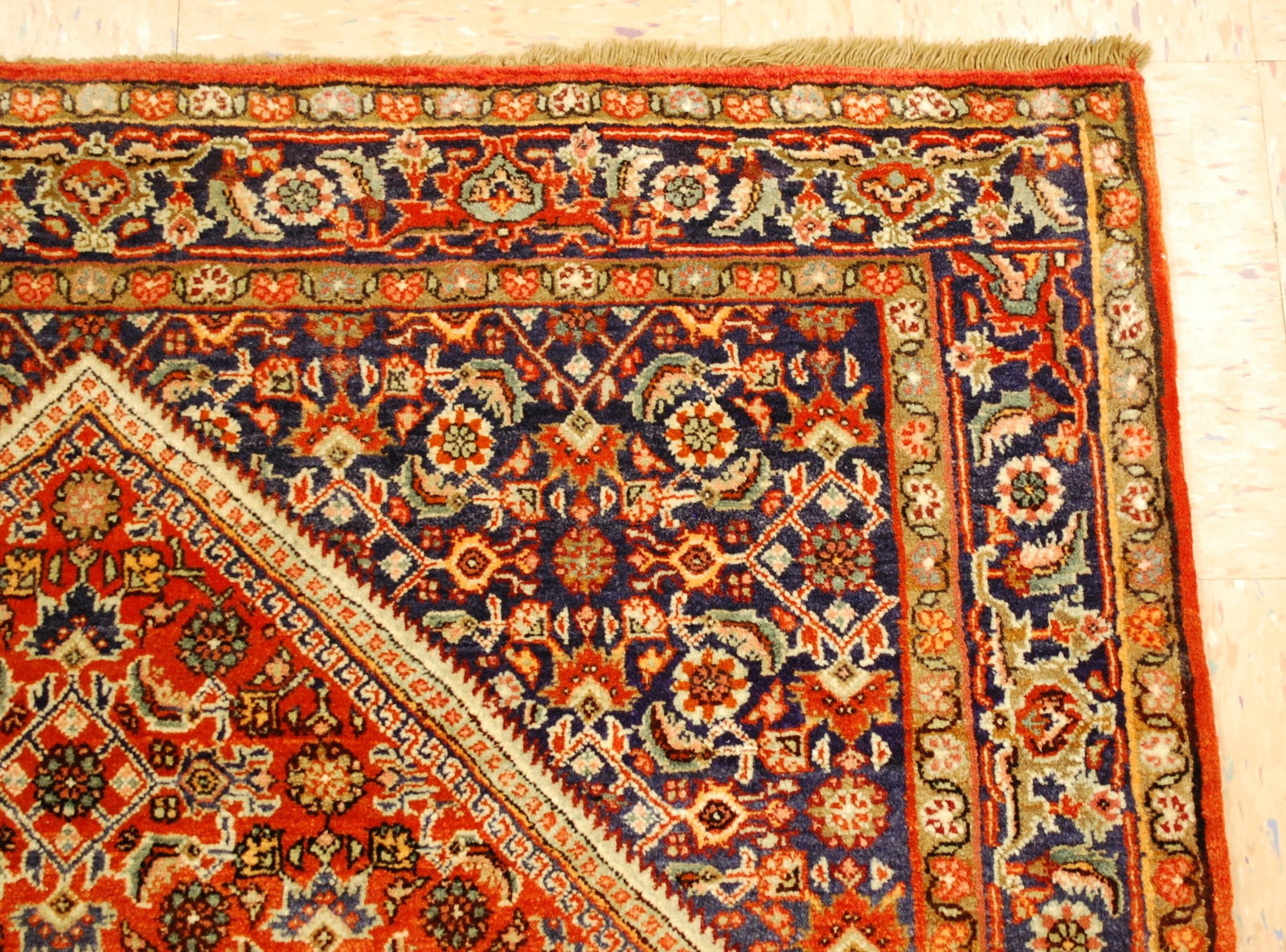 Persian BIJAR RUG 3'10" x 5'8" - 5