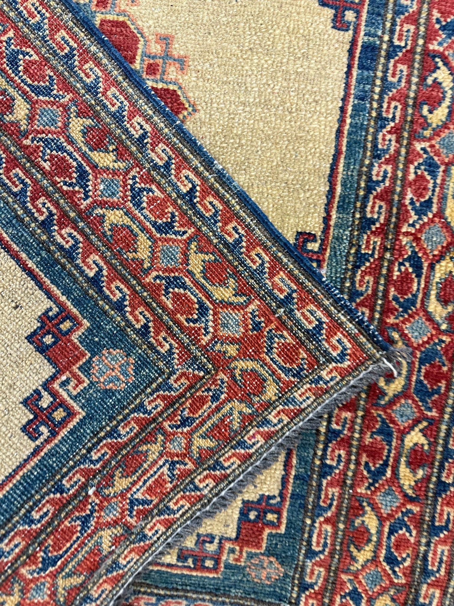 Hand Knotrted Oushak Rug -10.9x2.8 ft - 4