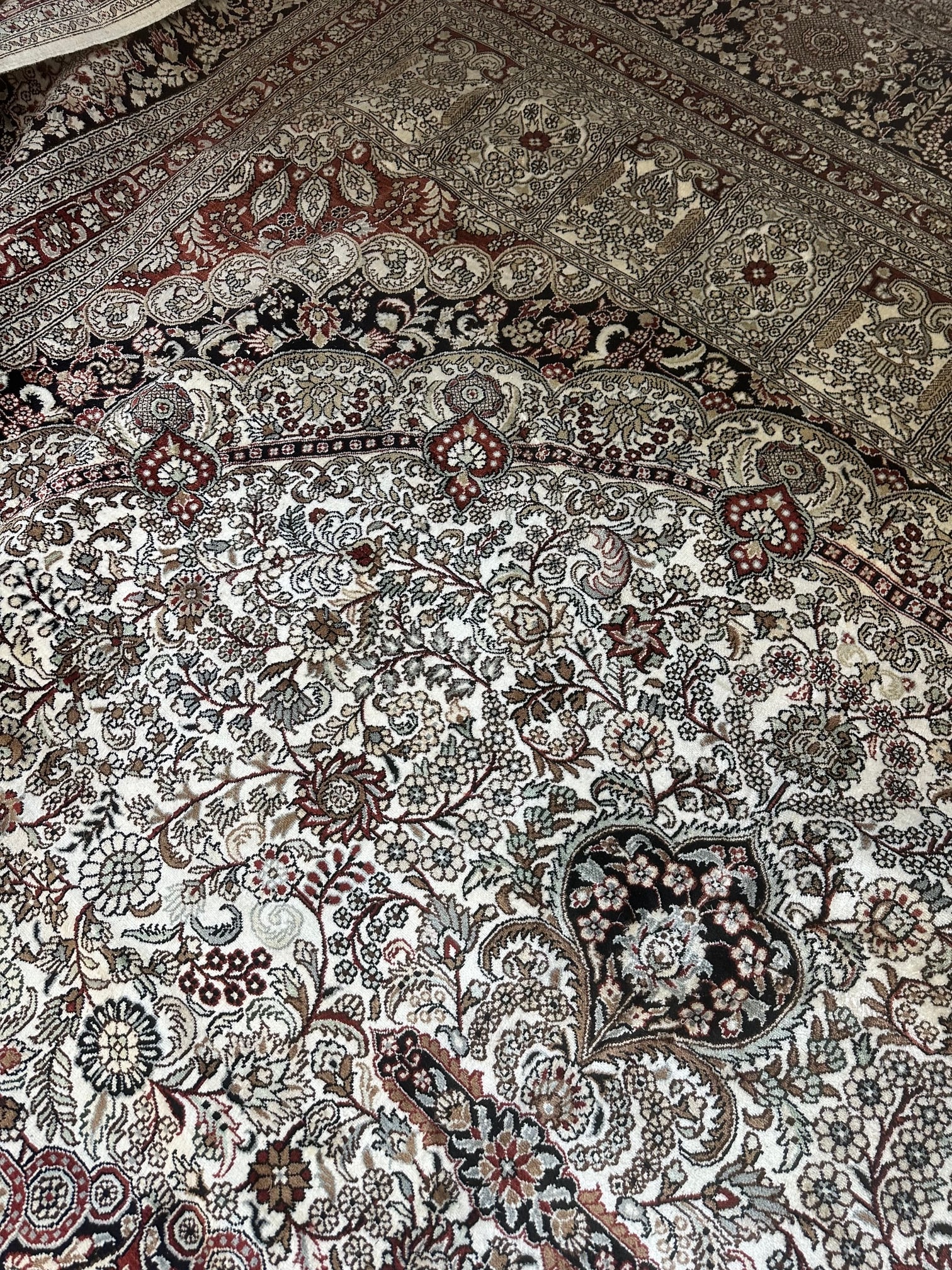 Very Fine Hand Knotted -Hereke 12x18 ft - 11