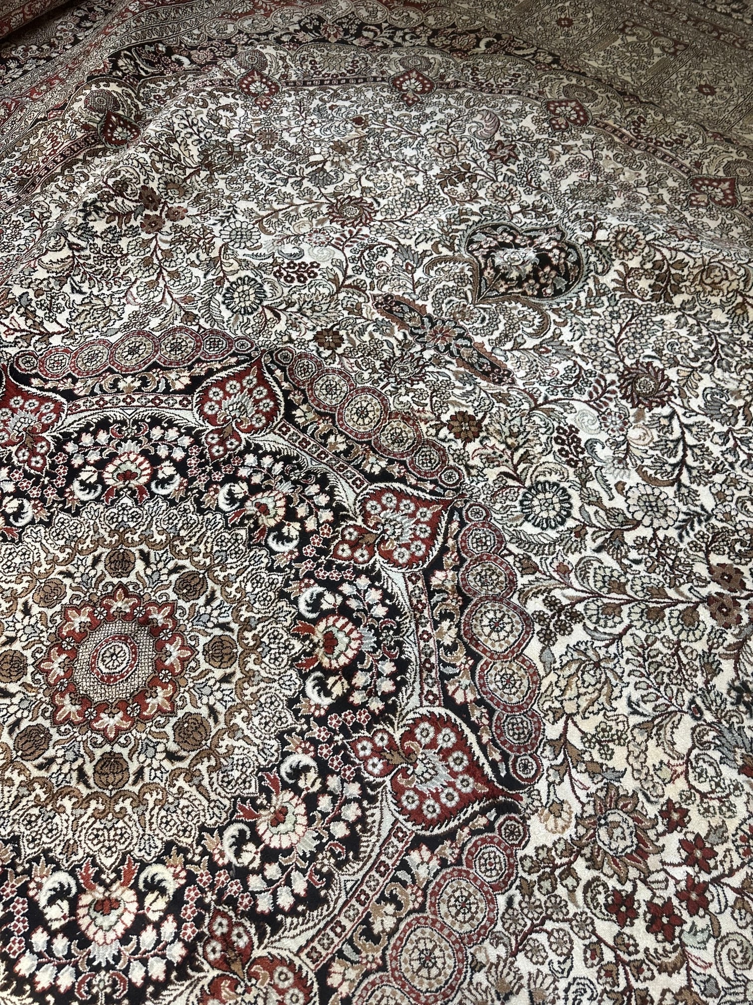Very Fine Hand Knotted -Hereke 12x18 ft - 12