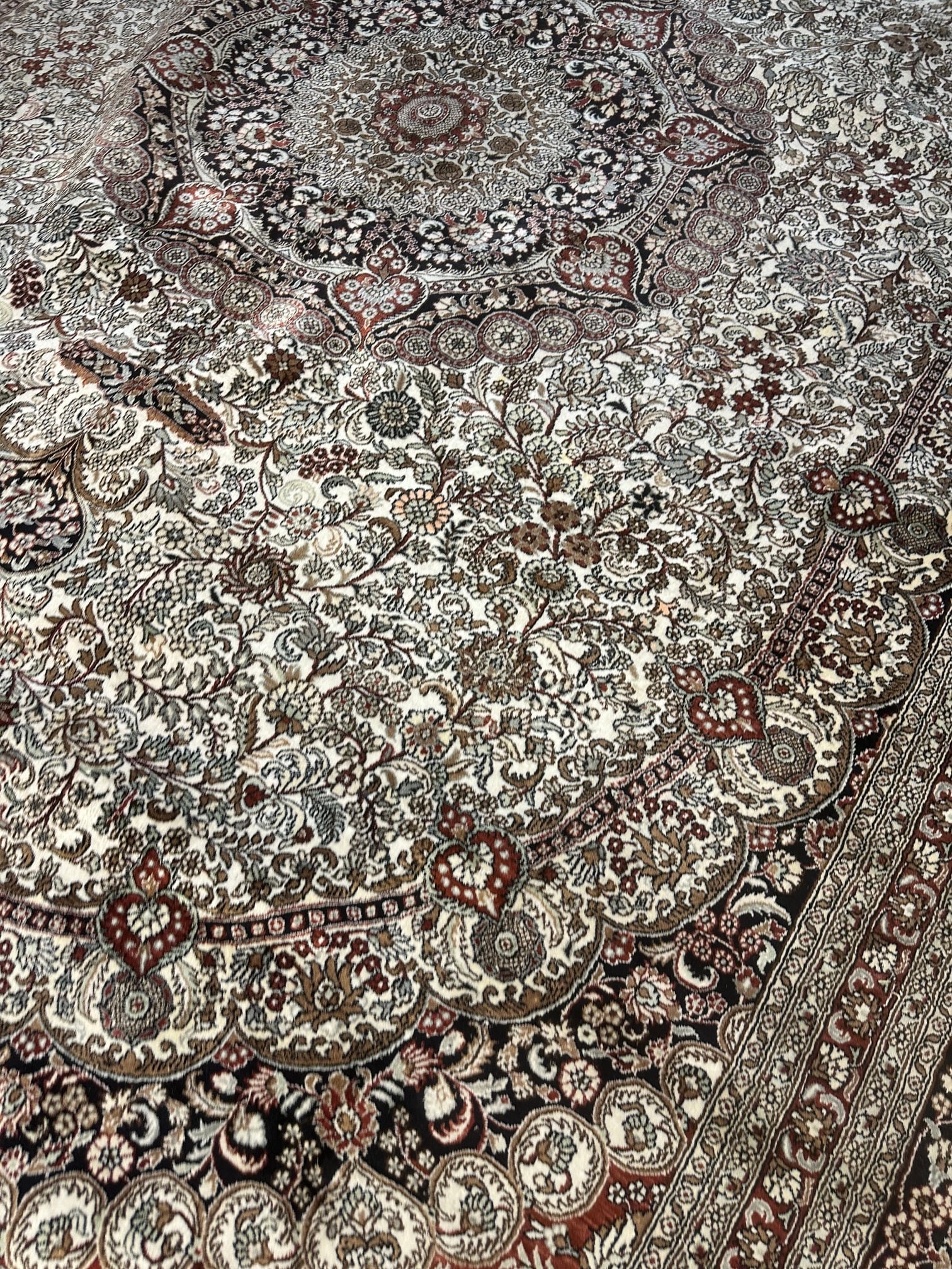 Very Fine Hand Knotted -Hereke 12x18 ft - 14