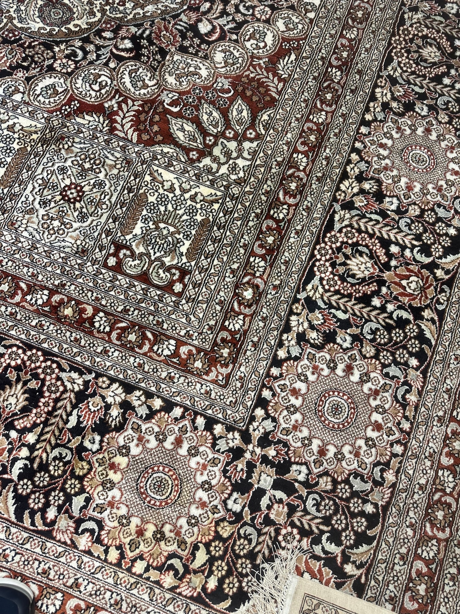 Very Fine Hand Knotted -Hereke 12x18 ft - 15