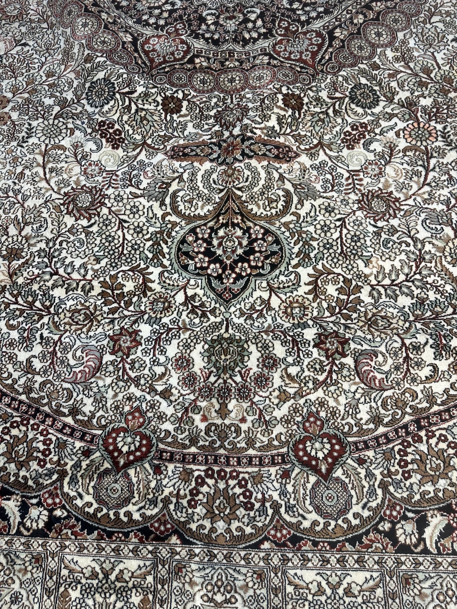 Very Fine Hand Knotted -Hereke 12x18 ft - 3