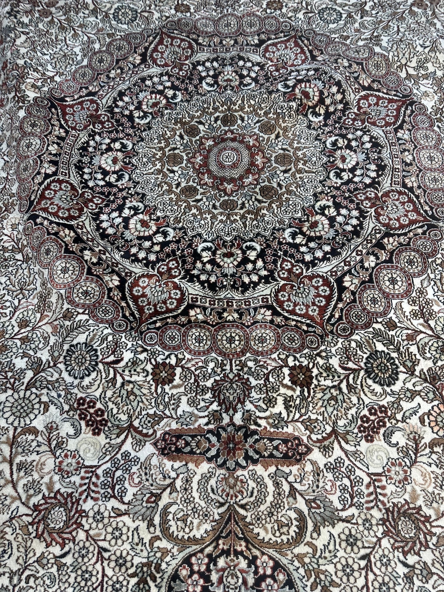 Very Fine Hand Knotted -Hereke 12x18 ft - 4
