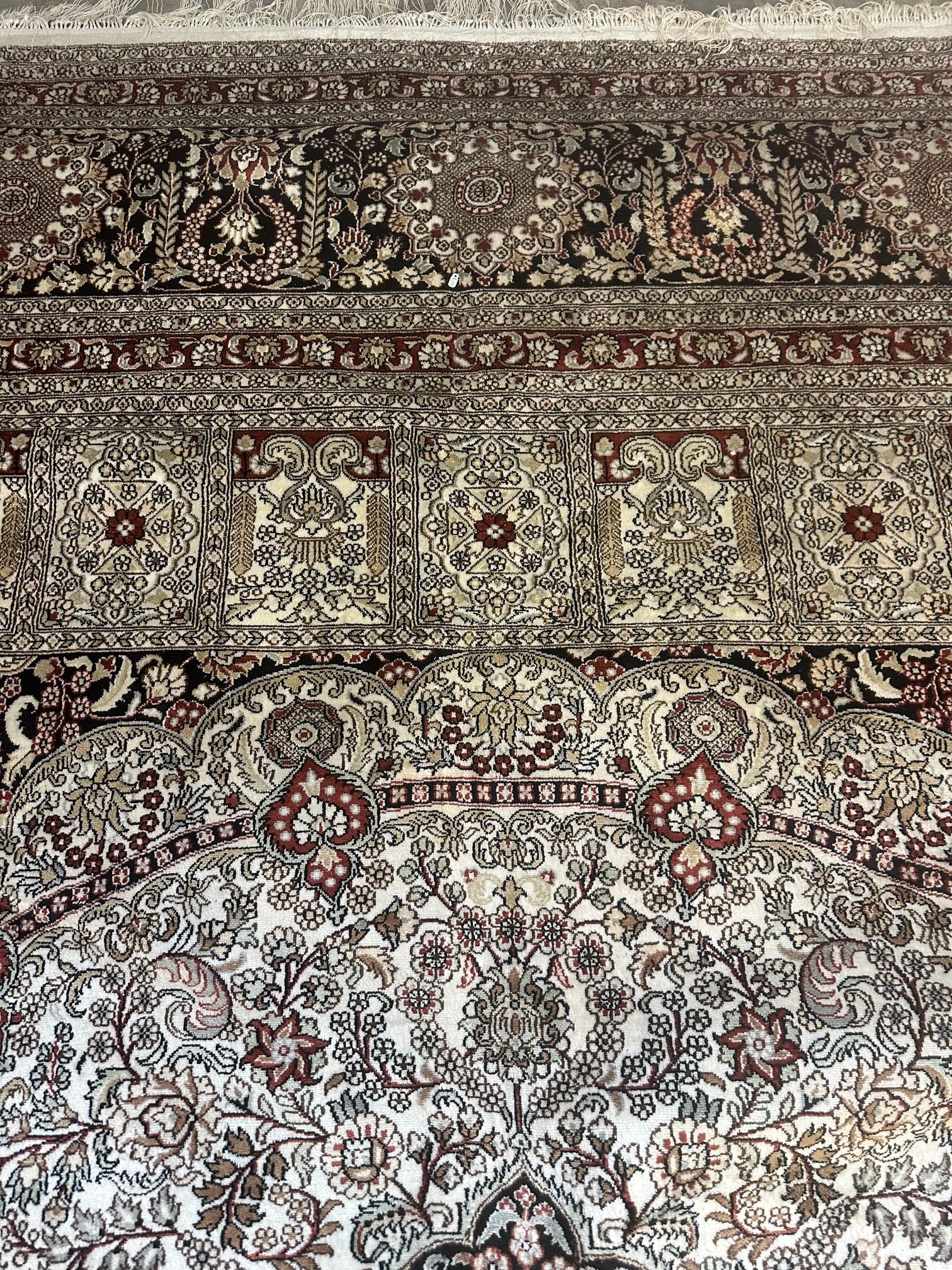 Very Fine Hand Knotted -Hereke 12x18 ft - 7