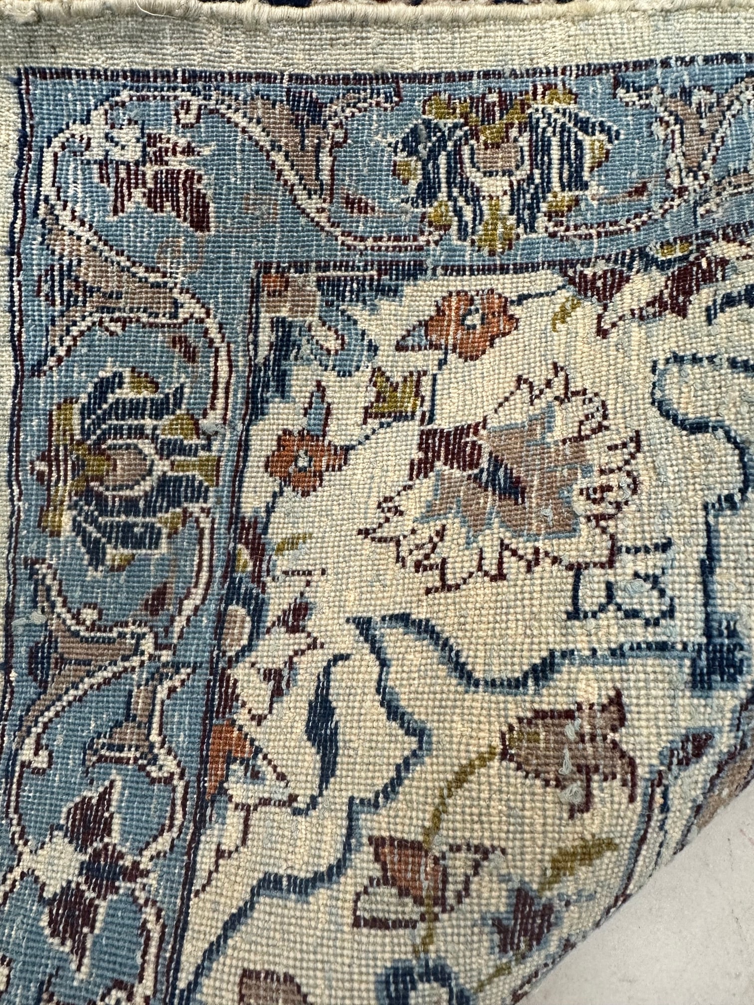 Hand Knotted Persian Nain 2.4x4.5 ft. - 5