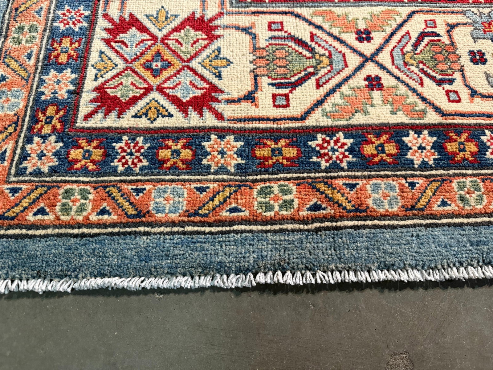 Exquisite Fine Kazak Rug 8.1x10.1 - 7