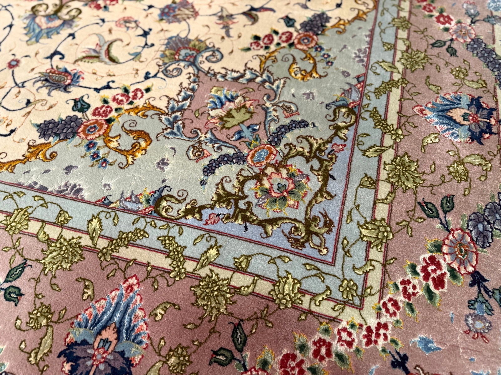 Auth Persian Masterpc Silk & Wool 6.8x10 - 4
