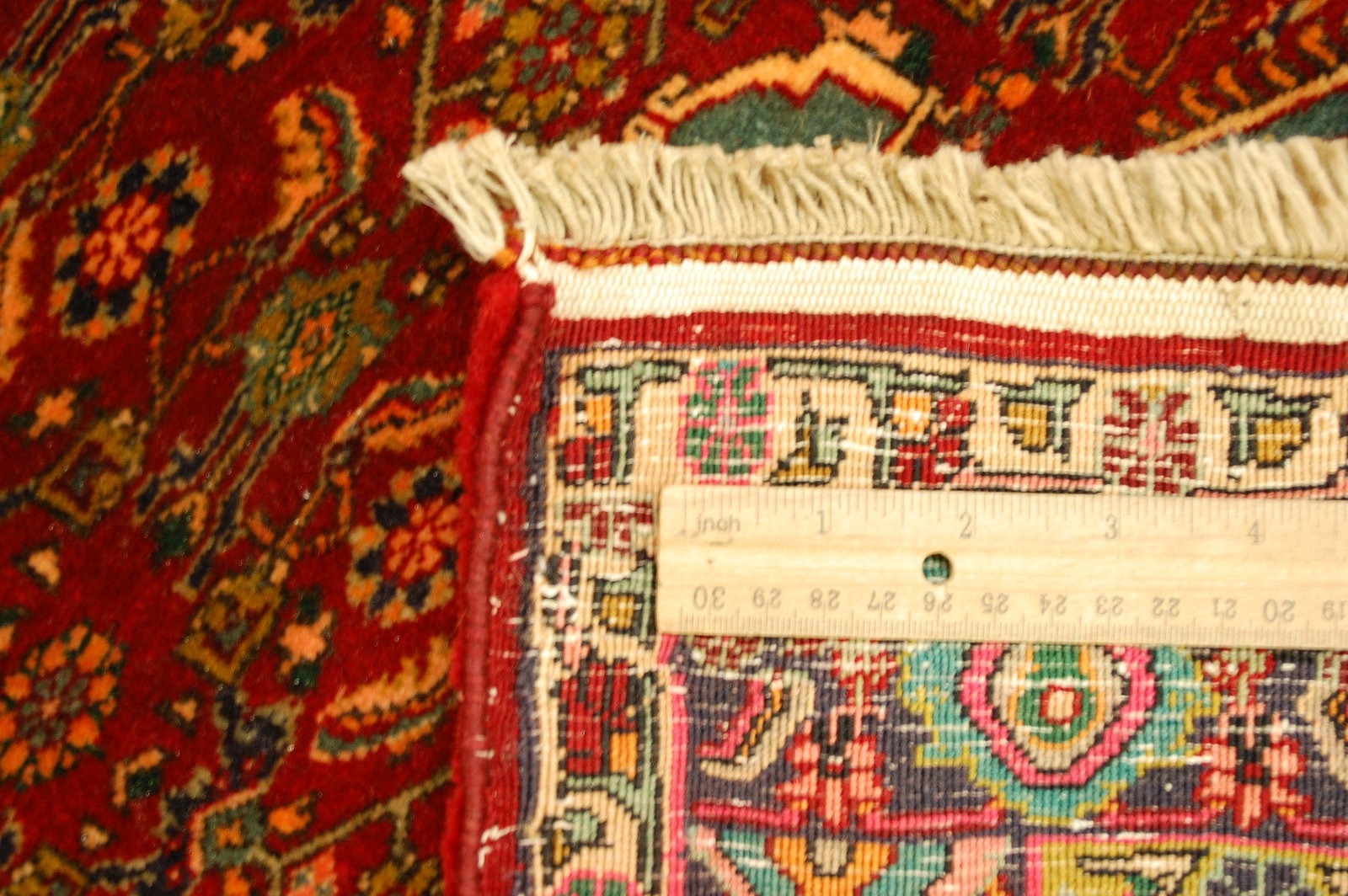 Persian BIJAR RUG 4' x 5'4" - 3
