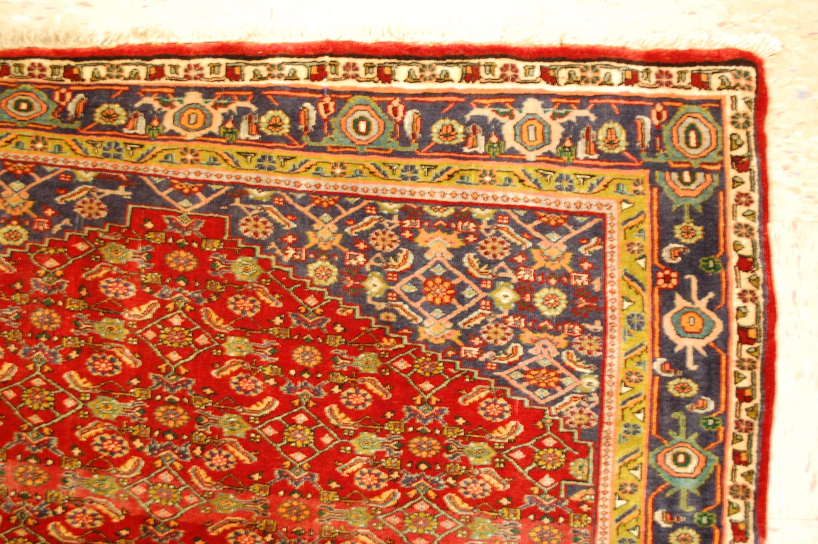 Persian BIJAR RUG 4' x 5'4" - 9
