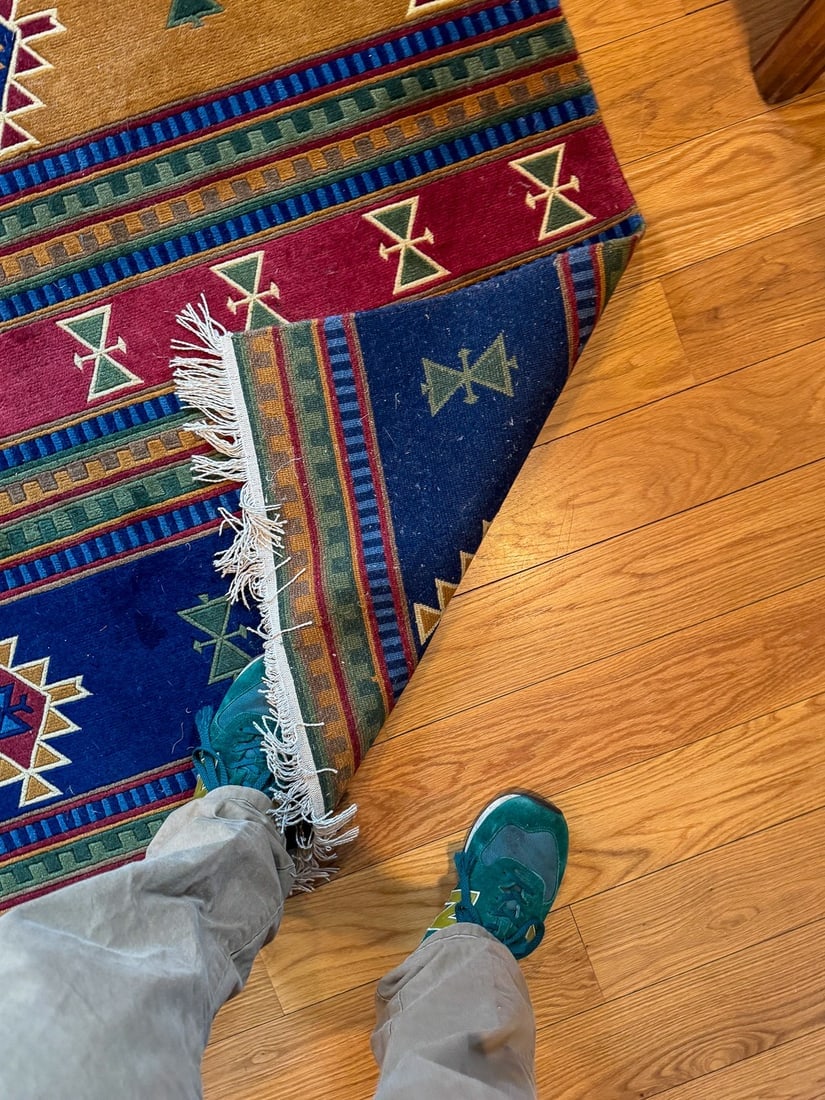 Hand Knotted Tibet Rug 3.6xx6.4 ft - 3