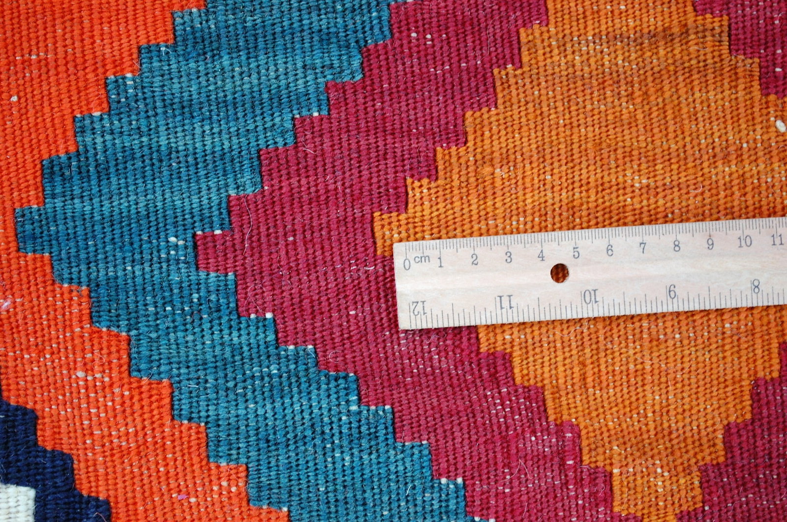 Persian SHIRAZ QSHKAI KILIM RUG ,5'3" x 19'9" - 12