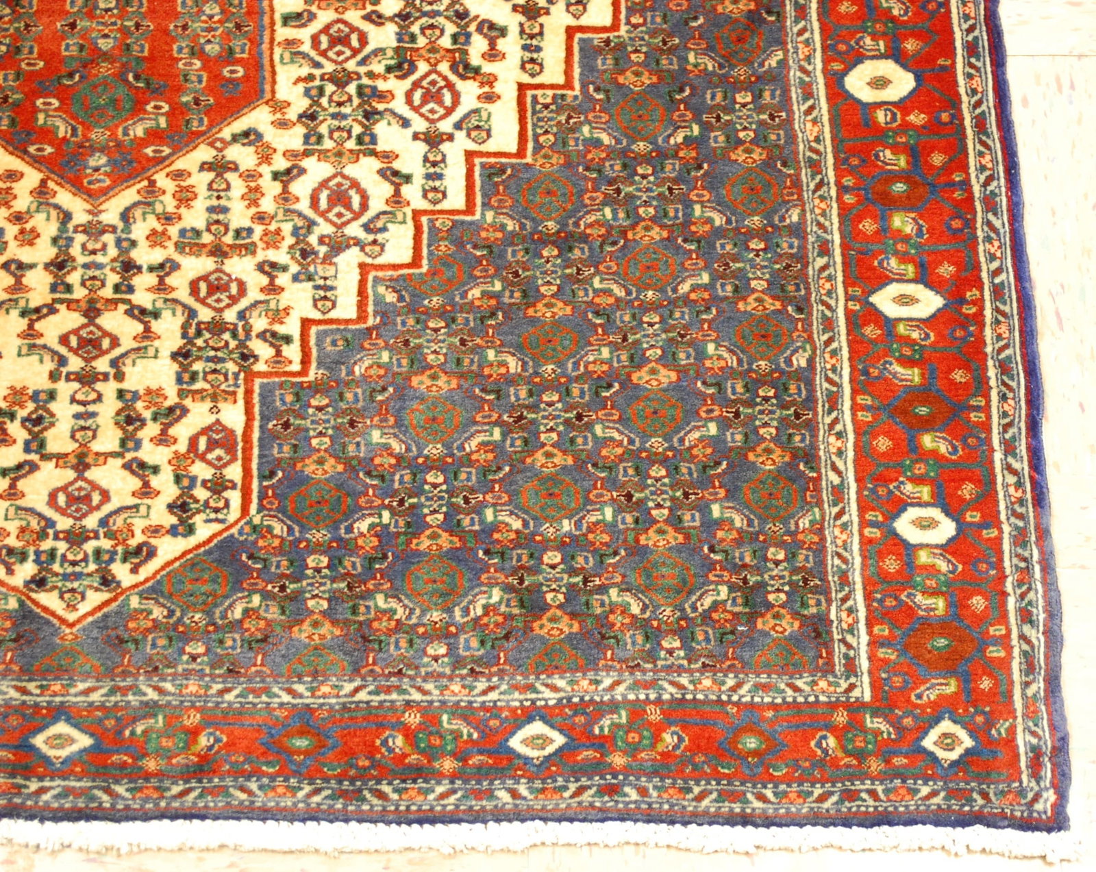 Persian BIJAR RUG ,4" x 6'6" - 2