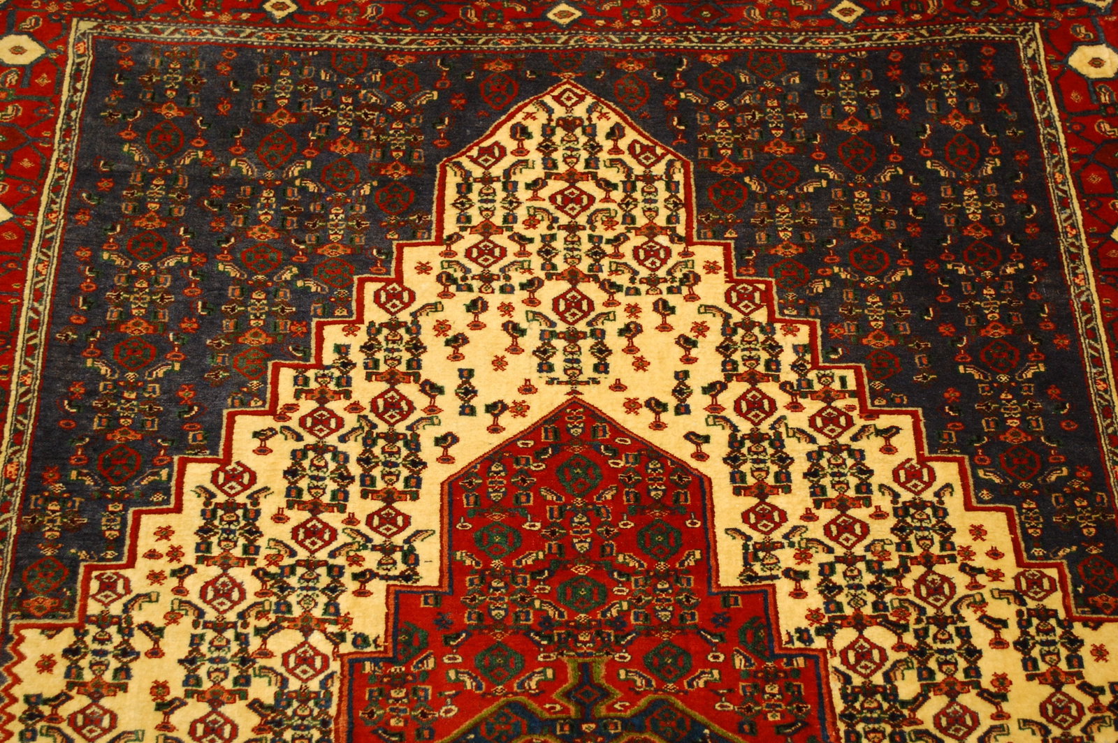 Persian BIJAR RUG ,4" x 6'6" - 6